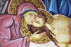 Mosaico del Santo sepolcro a Gerusalemme