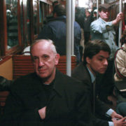Jorge Bergoglio sul metro