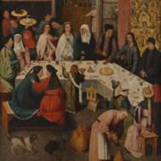 Hieronymus Bosch - Le nozze di Cana (1475)