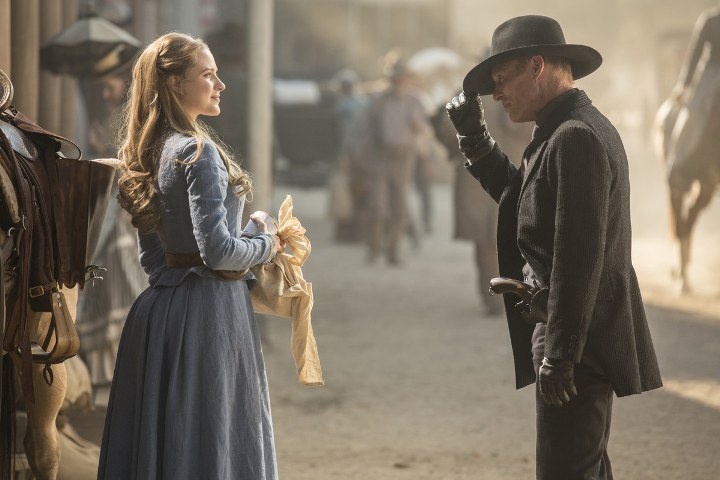 Una scena della serie TV Westworld