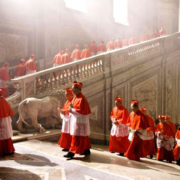 cardinali in processione