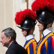 Mario Draghi in Vaticano