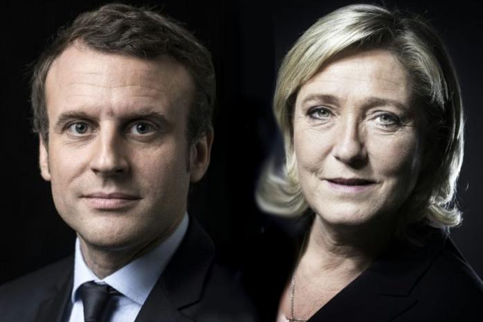 Emanuel Macron e Marine Le Pen