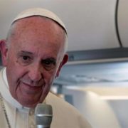 Conferenza stampa di papa Francesco sull'aereo di ritorno da Fatima