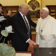 Trump dopo la visita al papa