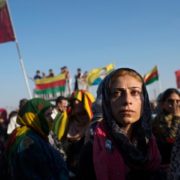 Funerale a Qamishli, Rojava, Siria (Lynsey Addario per The New York Times)