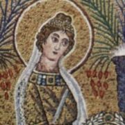 Vergine, mosaico
