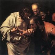 Caravaggio, Incredulità di Tommaso