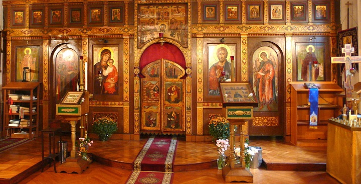 interno chiesa ortodossa diaspora