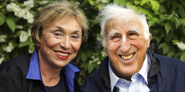 Jean Vanier con Julia Kristeva