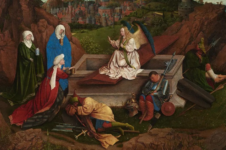 Le tre Marie presso la tomba (Van Eyck)