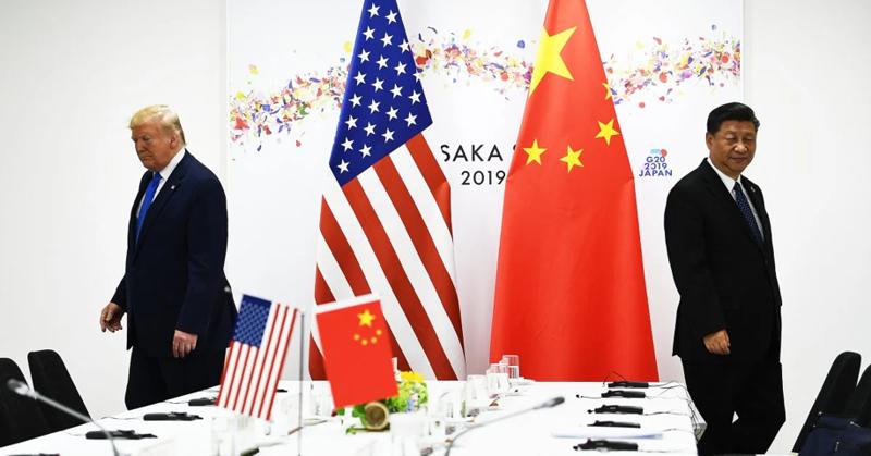 confrontation between USA and China