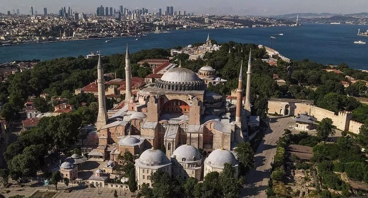 erdogan hagia sophia