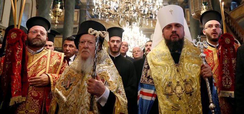 visita del patriarca Bartolomeo a Kiev