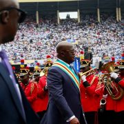 Democratic Republic of Congo President Felix Tshisekedi takes the oath of office in Kinshasa