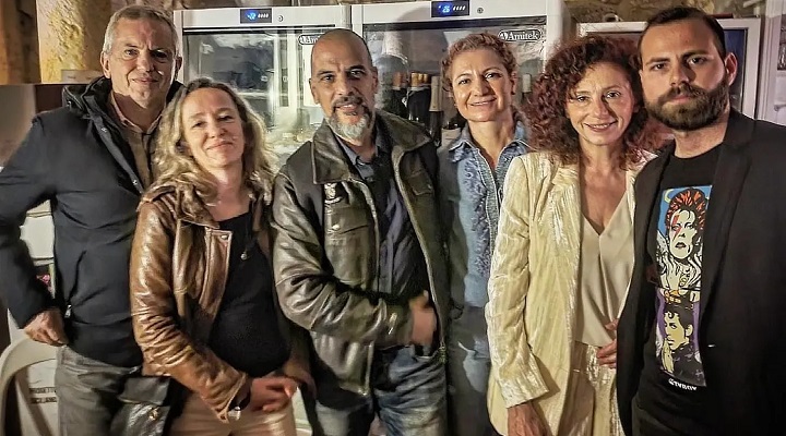 Giorgio Meletti, Ferica Tourn, Jerry Italia, Eleanna Parassiti, Pierelisa Rizzo e Antonio Messina.