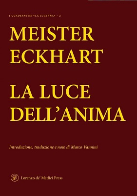 Eckhart Luce dell'anima copertina