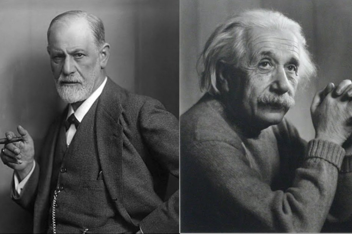 einstein e freud