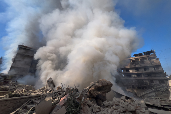 Attacco aereo israeliano a Beirut