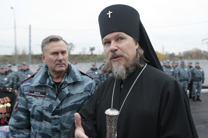 Il metropolita Mark (Golovkov), arcivescovo di Yegoryevsk e ausiliare del patriarca Cirillo